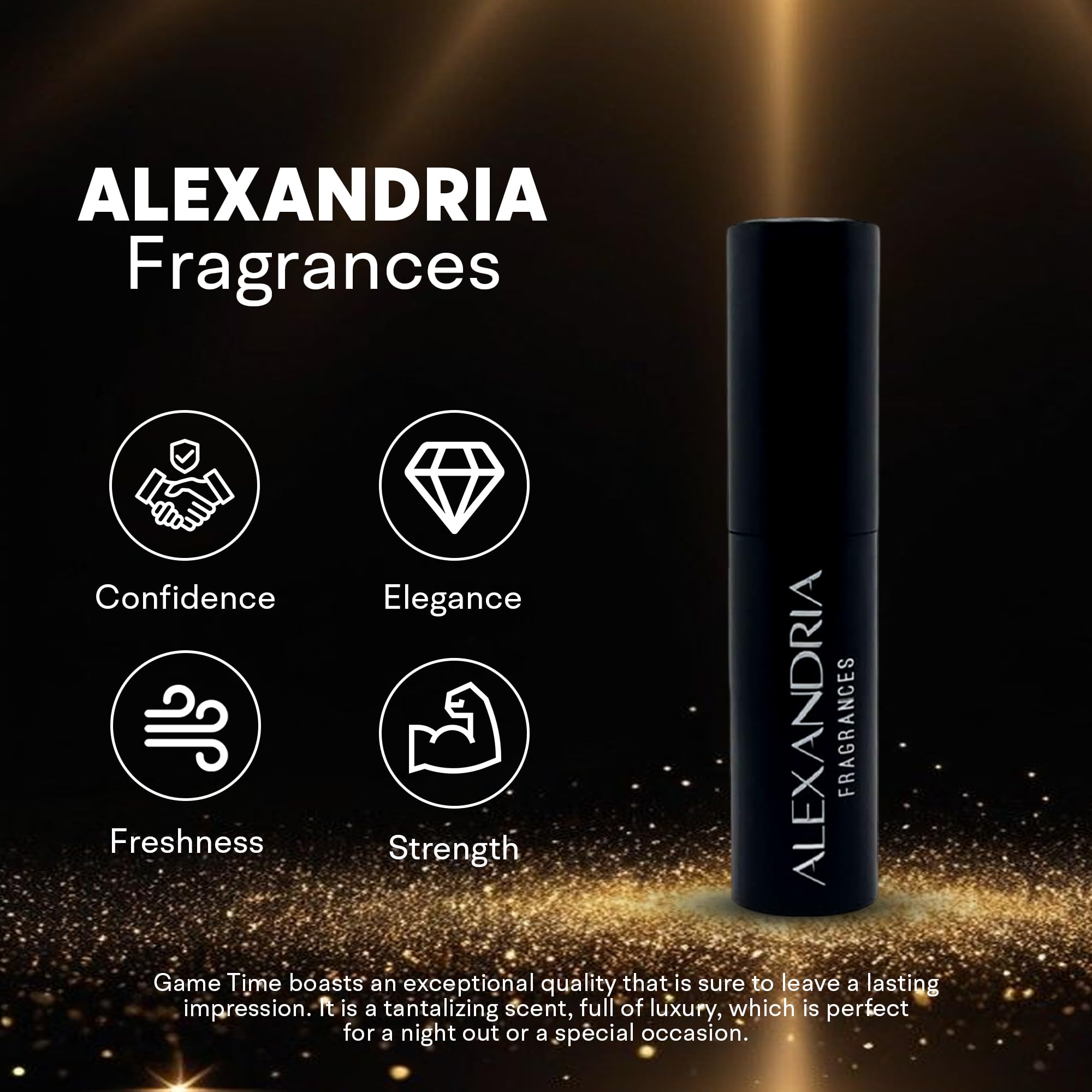 Amazon.com: Alexandria Fragrances Game Time Extrait de Parfum